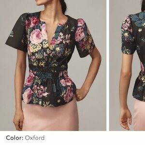 Anthropologie Somerset Blouse